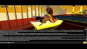 3D Anime Babe Gets DPG Greek Style In Exciting IMVU Game Adventure