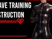 ANAL INSTRUCTION /// SLAVE TRAINING JOI // ASMR
