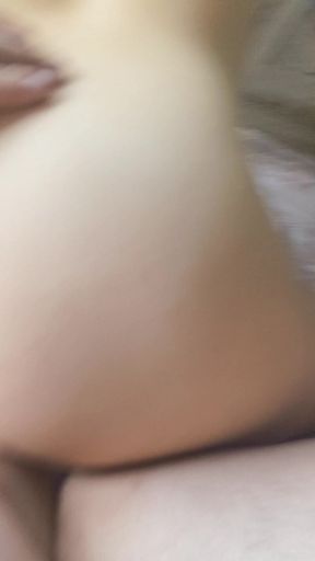 Amateur cute thick asian shows off her homemade pussy