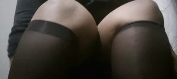 Kneel, and Suck My Big Black Beautiful Tranny Cock