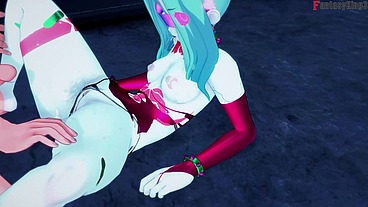Rebecca having sex in night city - FULL - Cyberpunk - Thanks