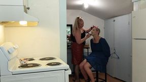 Roommate Does Makeup Transformation on Guy