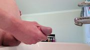 Cumming in my sink🤤😏