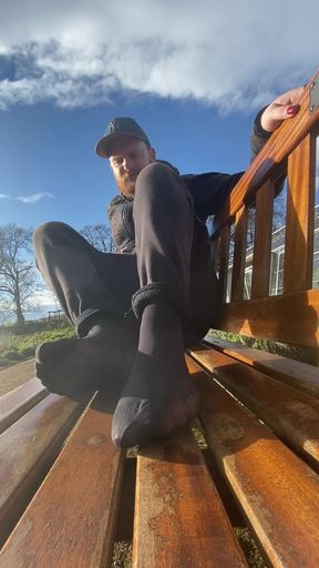 Outdoor Foot Worship