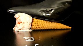 Slow Crush - Melting Ice Cream & Crispy Cone (Deep Texture Sound)