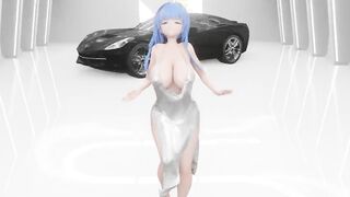 【MMD R-18 year old SEX DANCE】LOUIS LUXURIOUS Beauty crazy sexy butt sweet butt dance on display [CREDIT BY] Shark100