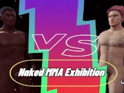Wolf Vs. Joel - Dom vs Twink! - Naked Fighter 3D