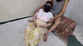 indian Bbw College Girlfriend Big ass fucked doggystyle moaning hot, Hindi Romantic Anal Sex