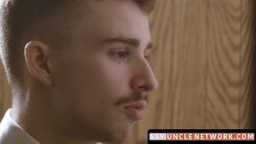 SayUncleNetwork.com - Big dick priest raw fucks twink hard in confessional booth