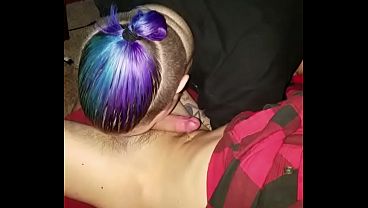 Hung 8&quot_ Hairy 18yo Otter Gets Blowjob and Fucks Me Bareback Breeding Creampie