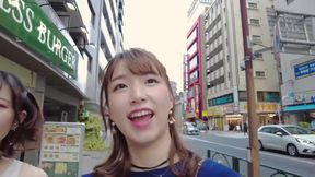 Go to Heaven! She in Agony After Being Dug by a Strap-on Girl! Anal Cancan All Night! Part.3