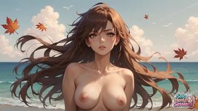 Autumn Breeze &amp; Cup Sips: Solo Beachside Sensation