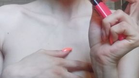 Seductive Topless Smoking