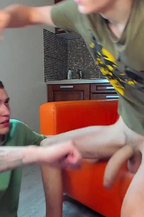 Keep Sucking Me on That Orange Sofa!