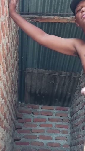 BBC Black Guy Masturbates in the Shower - Amateur Big Dick
