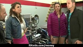 Sexy natural chick trades cash for some rough sex 8