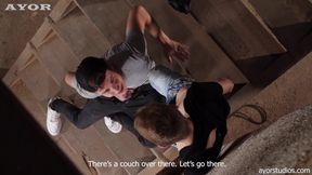 Oliver fucks in the attic