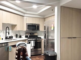 I've no choice but to screw Nicole Doshi in each aperture and position possible when I go to check the drain in her abode