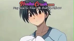 Maid Pleasures Otaku Boy in Hot Blowjob Fantasy Scene