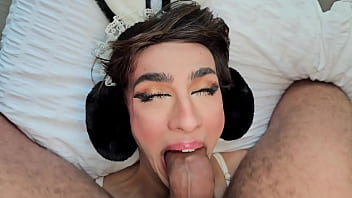 Latin Femboy Foxy Alex Fucked Hard In Sexy Bunny Cosplay