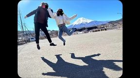 【vlog】冬の癒しの温泉旅行-富士山の景色と富士急ハイランド-素人カップルの日常