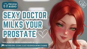 Sexy Doctor Prescribes You An Emergency Prostate Milking Audio Preview Fdom Audio Porn For - Erotic Audio