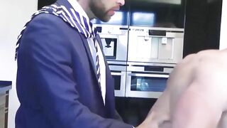 Kitchen Threesome Delight