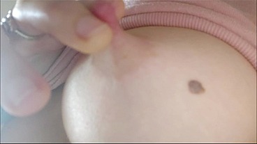 toothbrushin and hot topless with Chantal