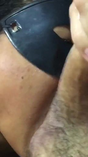 Stepdaughter Eating Chocolate with Cum