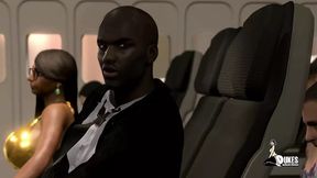 Ms  Jiggles Gets raunchy on the airplane