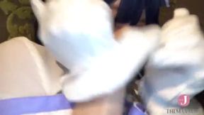 Hentai Cosplay: Sexy Idol in Costume Tempts You for Raw Backseat Fun