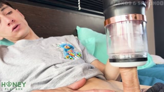 My stepbrother wants me to help him masturbate with a new sex toy