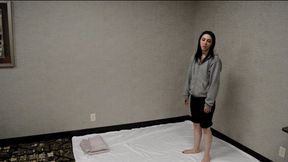 Alice has fun trampling and jumping on me (1080p)