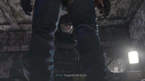 Ghost Soap CoD Missionary Sex thick army fingers fucking gay