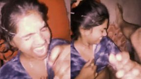 Lajuk bou er mukh bebohar korlo jamai cum dumpster hishebe