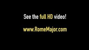 Sara Jay & Alexis Golden ride Rome Major's huge BBC