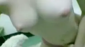 Naughty Asian teen selfshot while masturbating