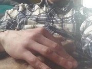 Quarantine has me super horny, jerking off w/cumshot