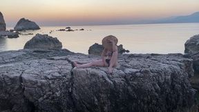 Masturbating at sunset ????????