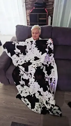 You Join Me Under My Blanket to Warm Me up and Fuck Me