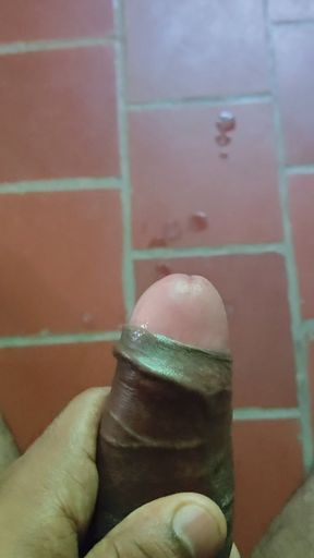 Indian desi boy masterbate with Big black cock