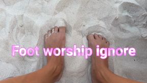 Stroke to my sandy feet!