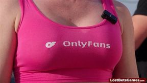 The last two standing must strip down to the cheers of crowd