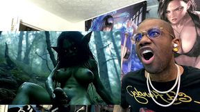 delicious big breast short stack cum shooting goblins getting their wet cocks fucked and deepthroated, ai generated