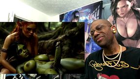 delicious big breast short stack cum shooting goblins getting their wet cocks fucked and deepthroated, ai generated