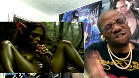 delicious big breast short stack cum shooting goblins getting their wet cocks fucked and deepthroated, ai generated