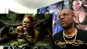 delicious big breast short stack cum shooting goblins getting their wet cocks fucked and deepthroated, ai generated