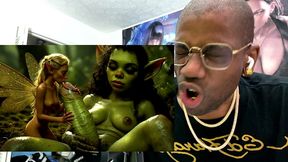 delicious big breast short stack cum shooting goblins getting their wet cocks fucked and deepthroated, ai generated