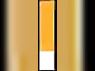 This babe bows over showing soaked pink slit ????