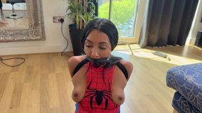 Courtney Caught in a Bondage Web 4K
